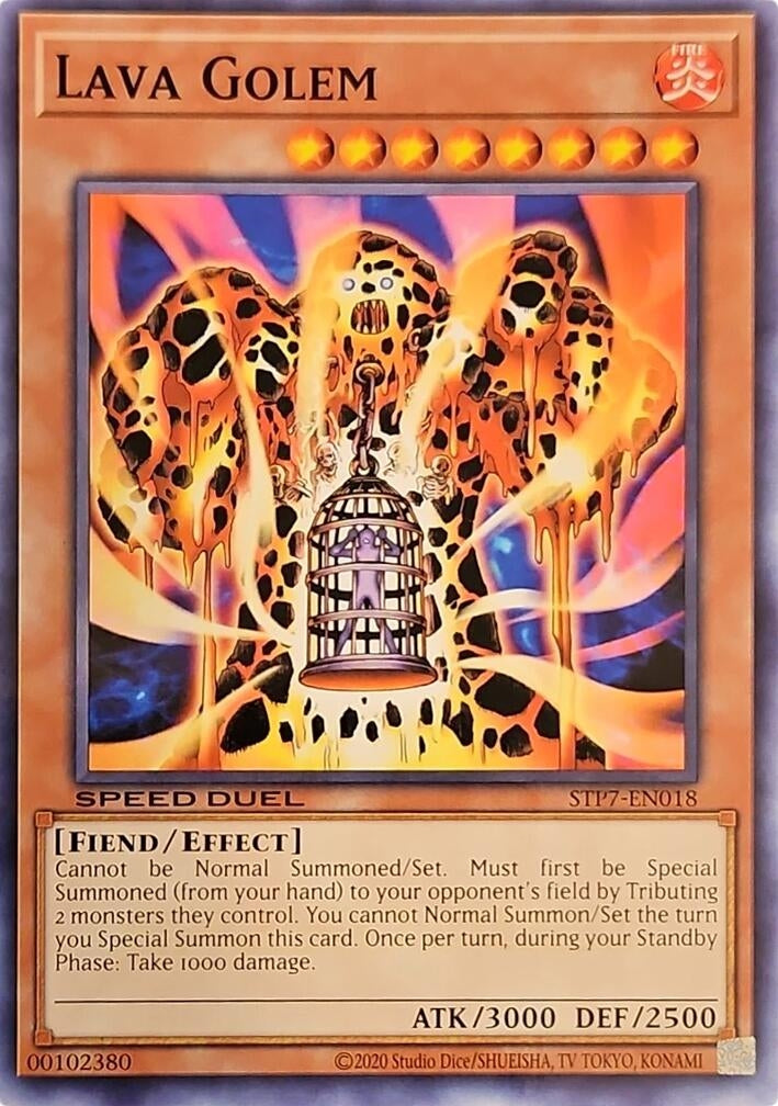Lava Golem (STP7-EN018) (STP7)
