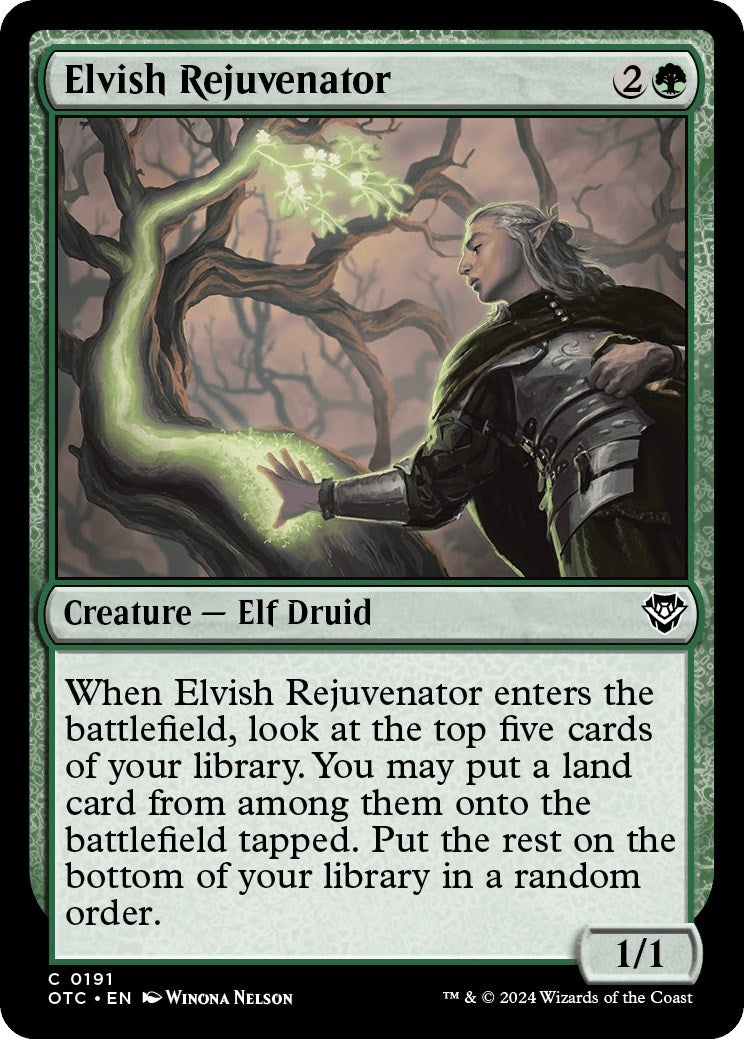 Image for Elvish Rejuvenator (191) (Outlaws of Thunder Junction) - Magic: The Gathering