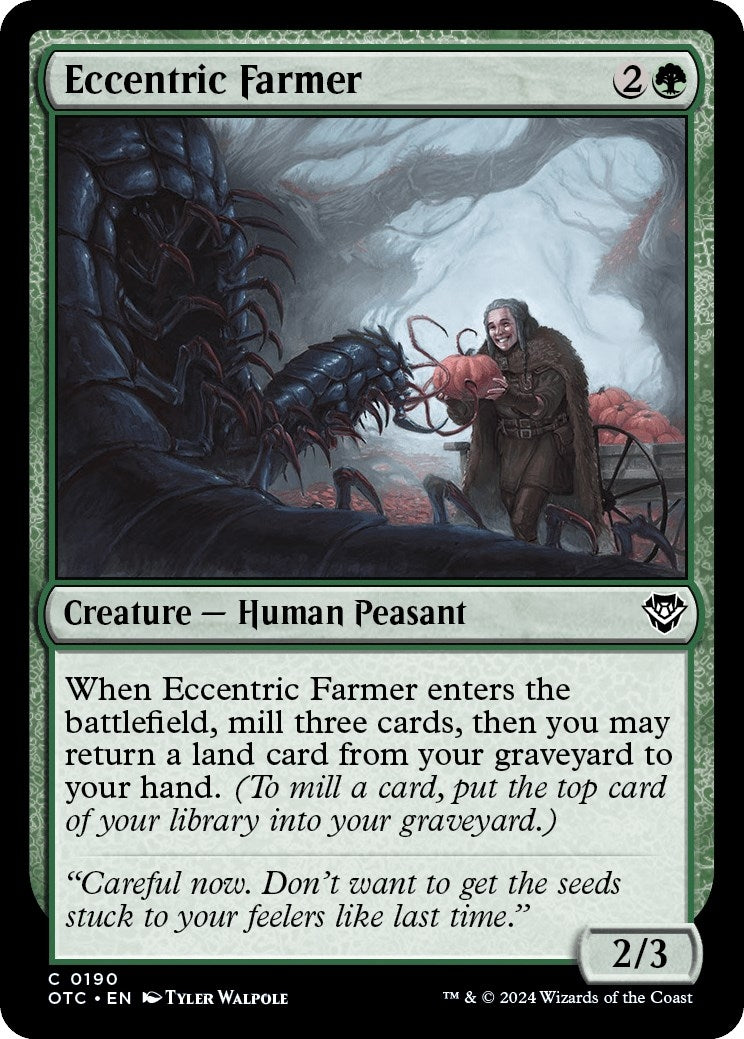 Image for Eccentric Farmer (190) (Outlaws of Thunder Junction) - Magic: The Gathering
