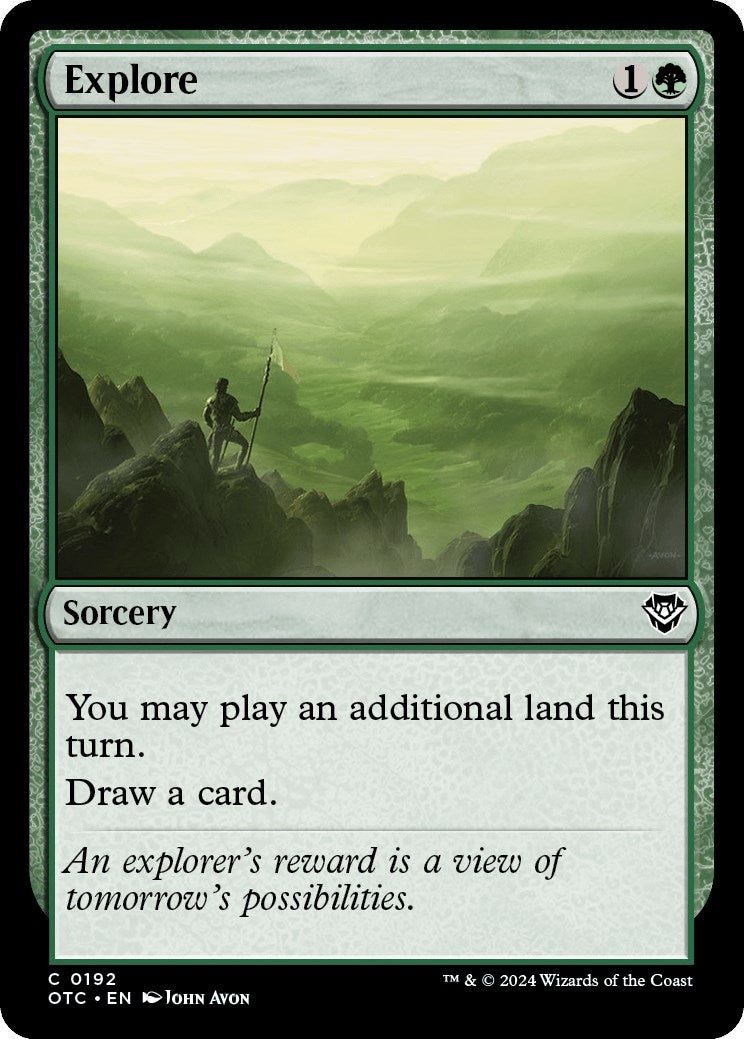 Image for Explore (192) (Outlaws of Thunder Junction) - Magic: The Gathering