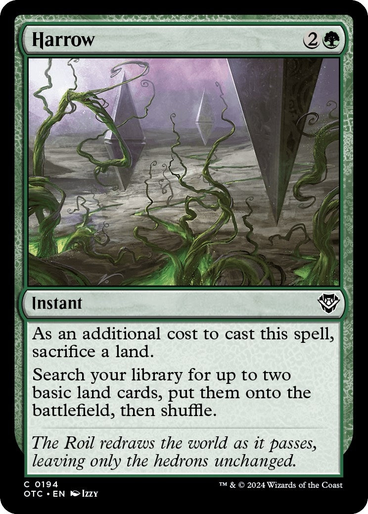 Image for Harrow (194) (Outlaws of Thunder Junction) - Magic: The Gathering