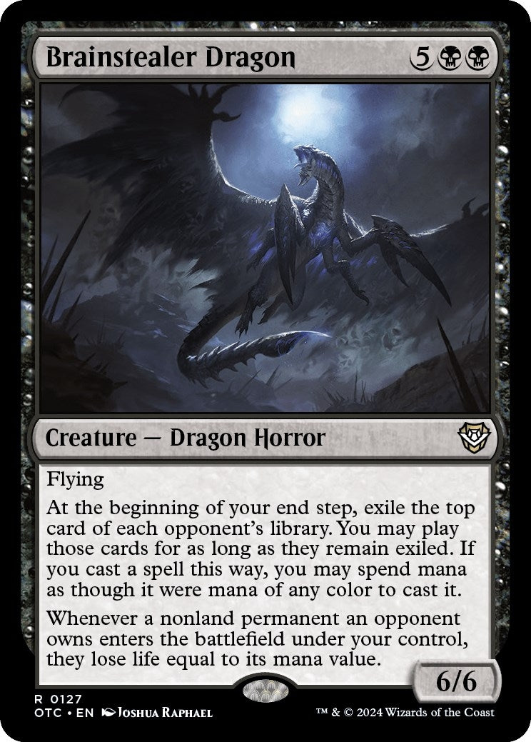 Image for Brainstealer Dragon (127) (Outlaws of Thunder Junction) - Magic: The Gathering