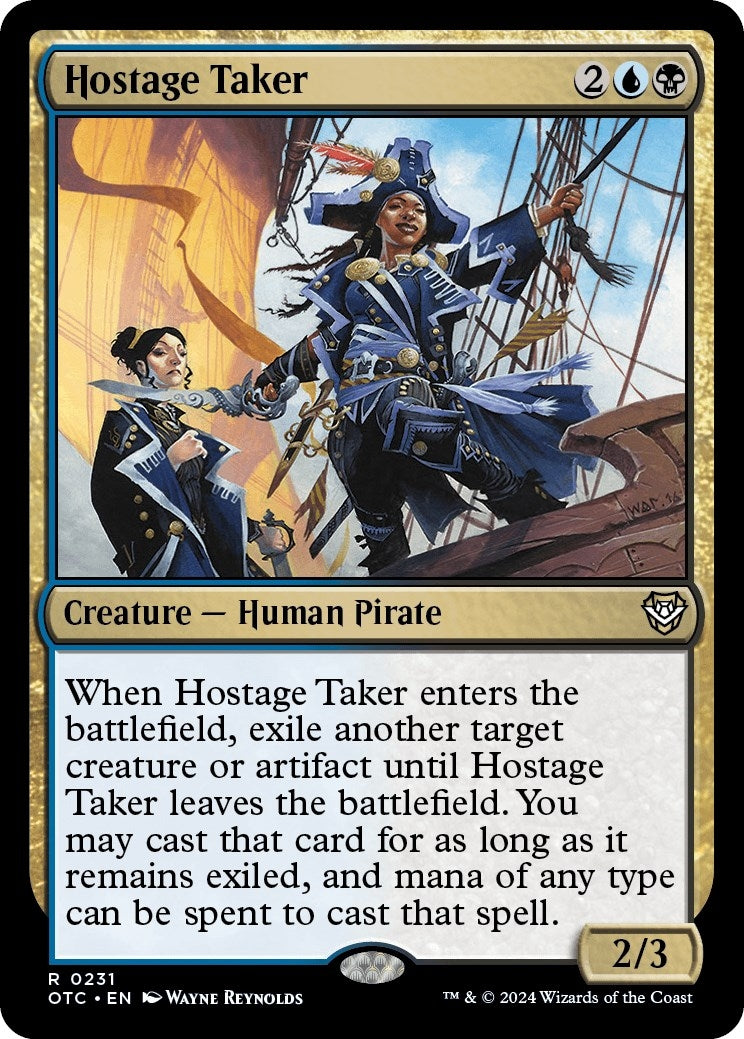 Image for Hostage Taker (231) (Outlaws of Thunder Junction) - Magic: The Gathering