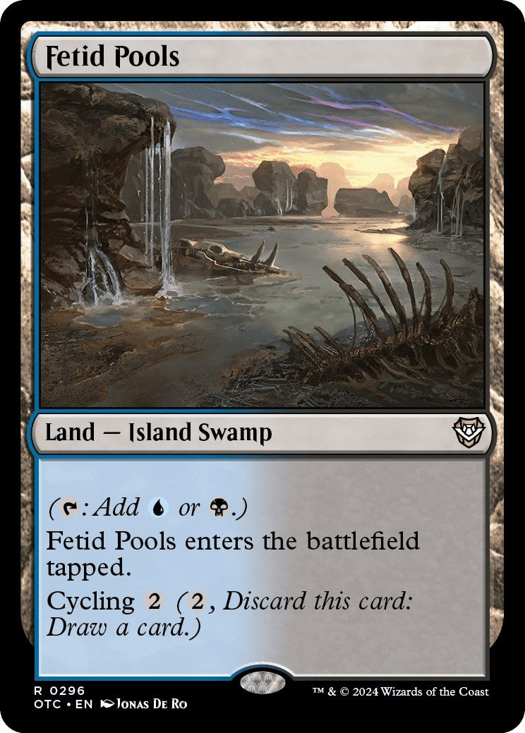 Image for Fetid Pools (296) (Outlaws of Thunder Junction) - Magic: The Gathering