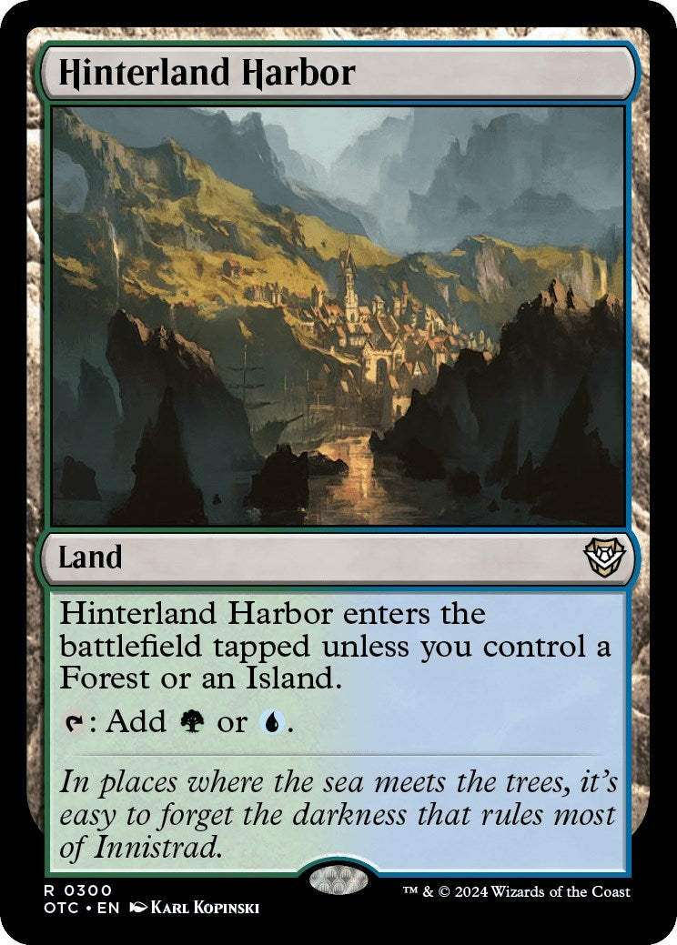 Image for Hinterland Harbor (300) (Outlaws of Thunder Junction) - Magic: The Gathering