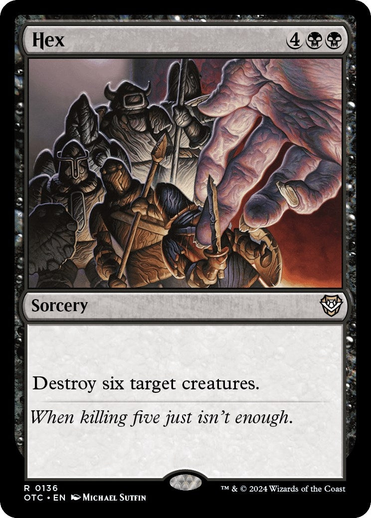 Image for Hex (136) (Outlaws of Thunder Junction) - Magic: The Gathering