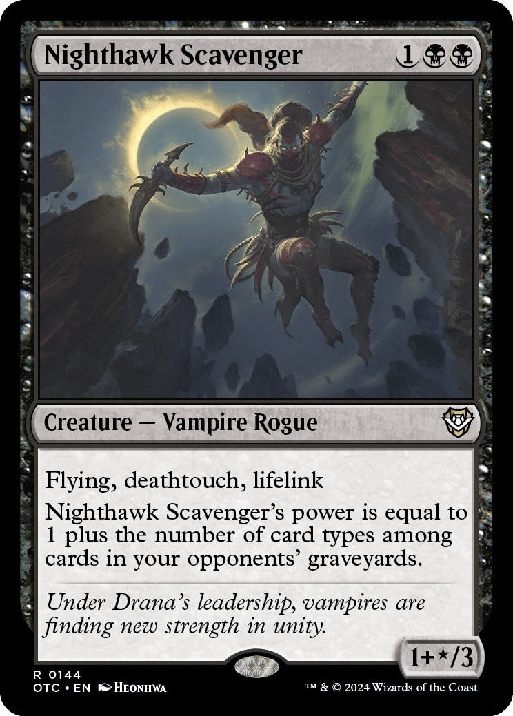 Image for Nighthawk Scavenger (144) (Outlaws of Thunder Junction) - Magic: The Gathering