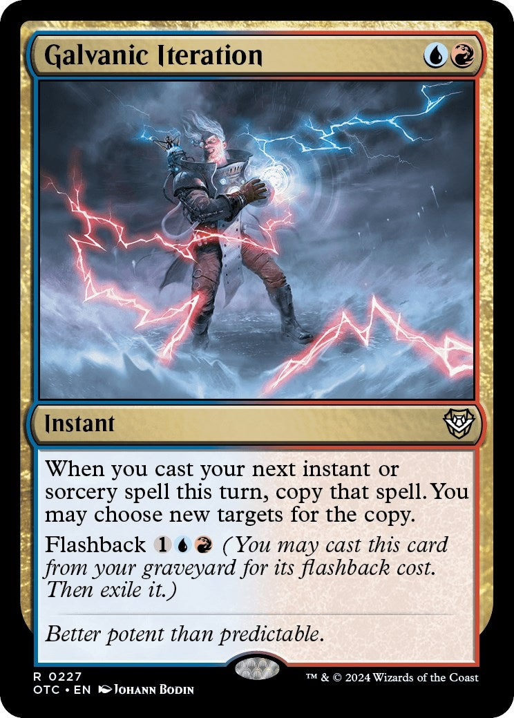 Image for Galvanic Iteration (227) (Outlaws of Thunder Junction) - Magic: The Gathering