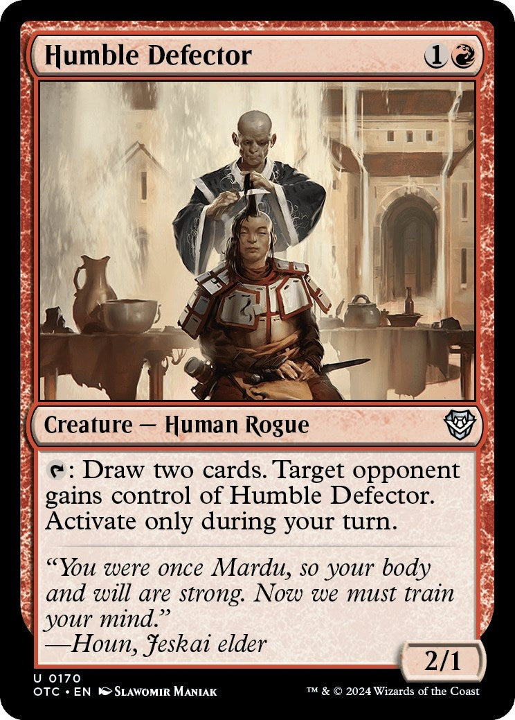 Image for Humble Defector (170) (Outlaws of Thunder Junction) - Magic: The Gathering