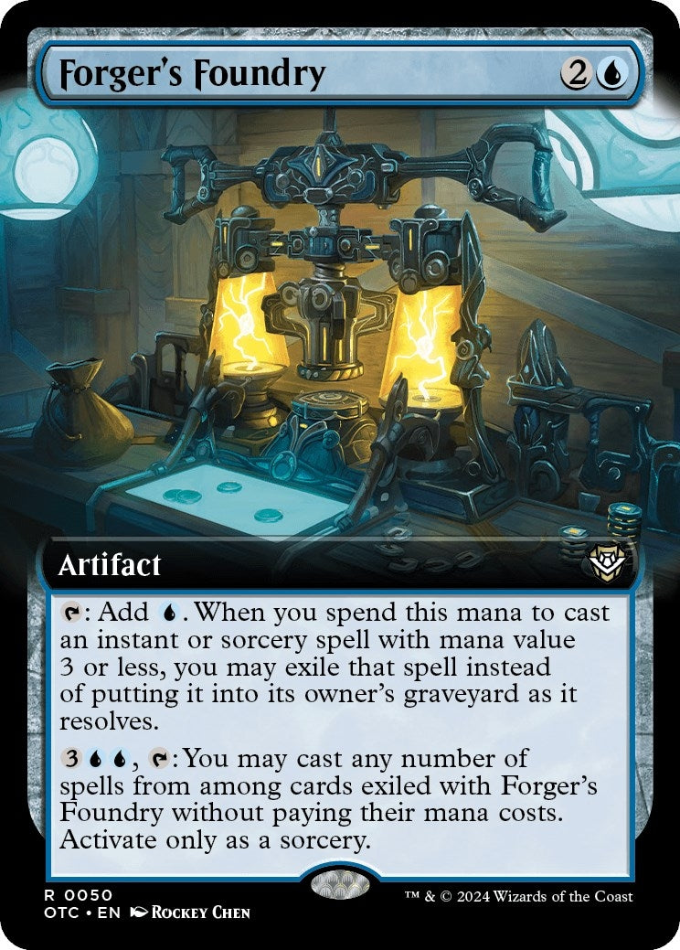 Image for Forger's Foundry (Extended Art) (50) (Outlaws of Thunder Junction) - Magic: The Gathering