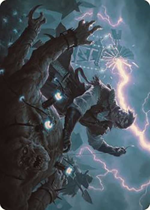 Image for Geralf, the Fleshwright Art Card (5) (Outlaws of Thunder Junction) - Magic: The Gathering