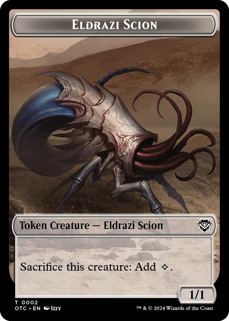 Image for Eldrazi Scion // Treasure Double-Sided Token (2 // 18) (Outlaws of Thunder Junction) - Magic: The Gathering