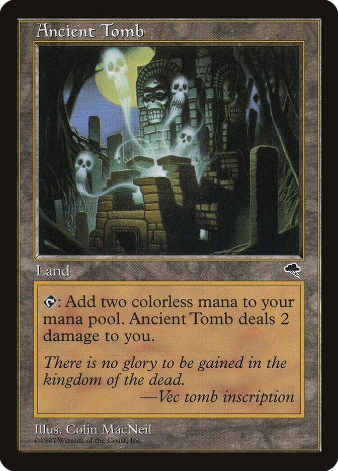 Image for Ancient Tomb (315) (Tempest) - Magic: The Gathering