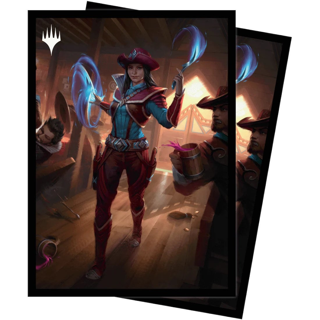 Image for Outlaws of Thunder Junction Stella Lee, Wild Card Standard Deck Protector Sleeves for Magic (100-pack) - Card Sleeves