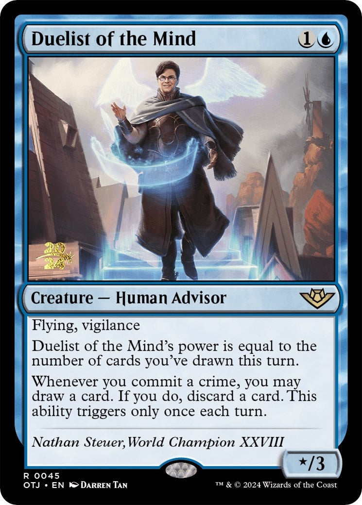 Image for Duelist of the Mind (45) (Prerelease Cards) - Magic: The Gathering