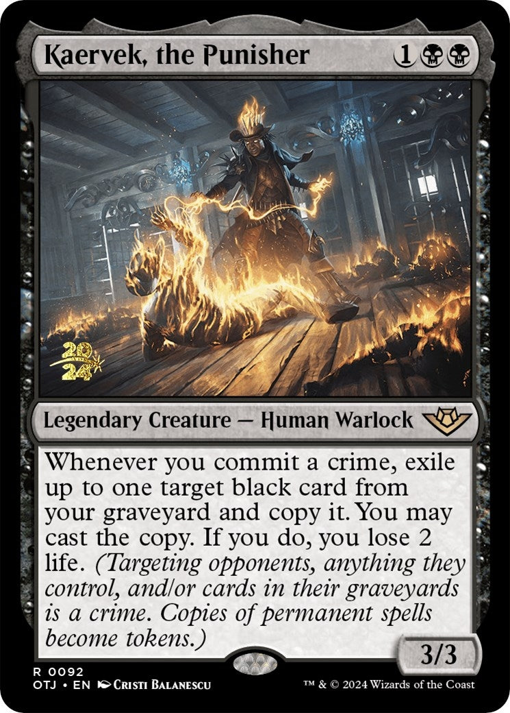 Image for Kaervek, the Punisher (92) (Prerelease Cards) - Magic: The Gathering