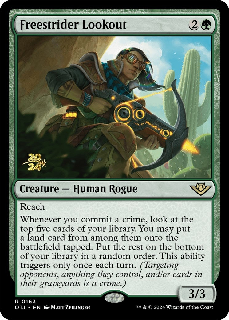 Image for Freestrider Lookout (163) (Prerelease Cards) - Magic: The Gathering