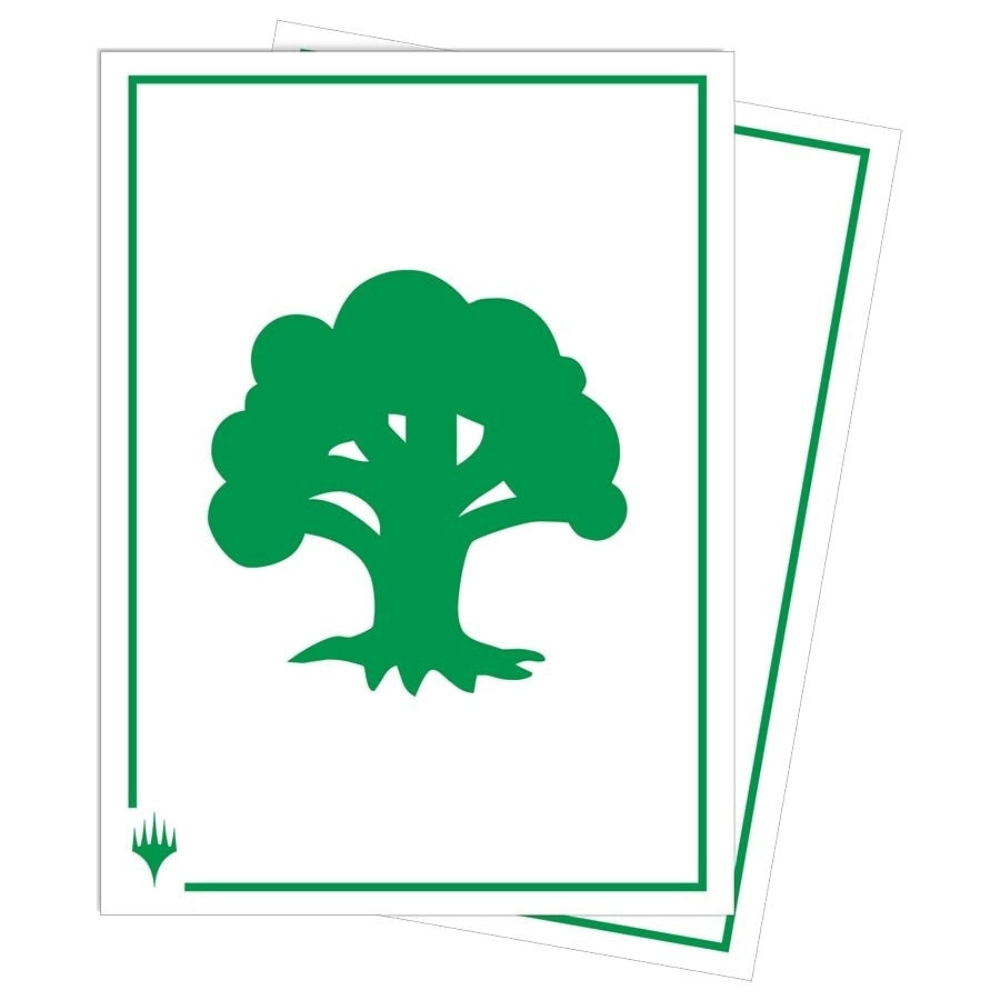 Image for Mana 8: Forest Apex Deck Protector Sleeves for Magic (105-Pack) - Card Sleeves