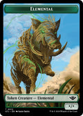 Image for Elemental // Plot Double-Sided Token (12 // 20) (Outlaws of Thunder Junction) - Magic: The Gathering
