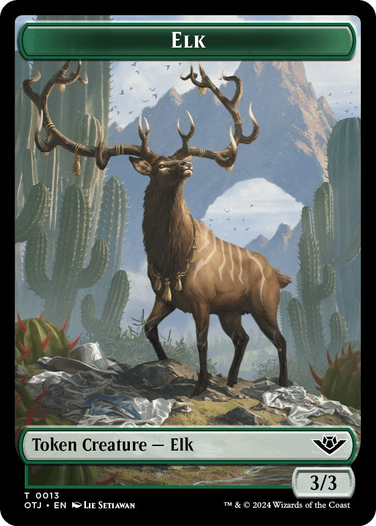 Image for Elk Token (13) (Outlaws of Thunder Junction) - Magic: The Gathering