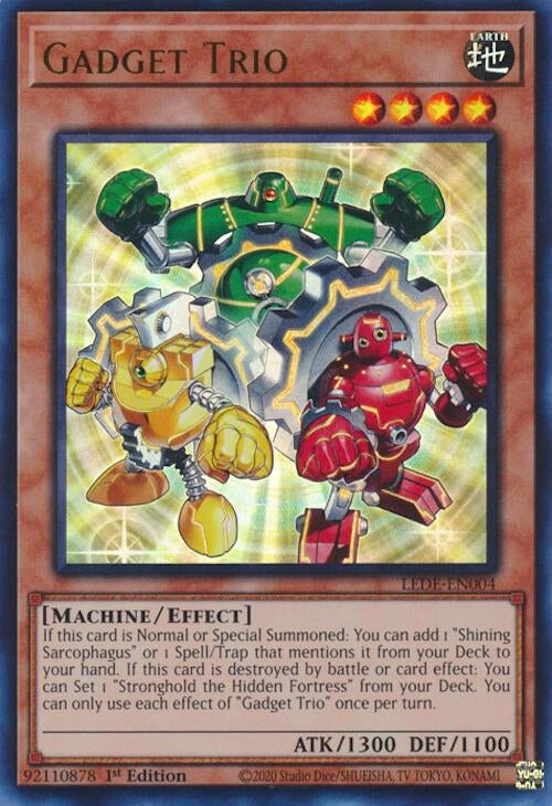 Image for Gadget Trio (LEDE-EN004) (LEDE) - YuGiOh