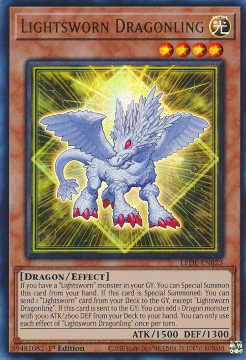 Image for Lightsworn Dragonling (LEDE-EN023) (LEDE) - YuGiOh