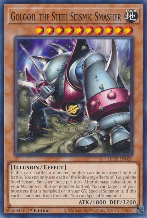 Image for Golgoil the Steel Seismic Smasher (LEDE-EN026) (LEDE) - YuGiOh