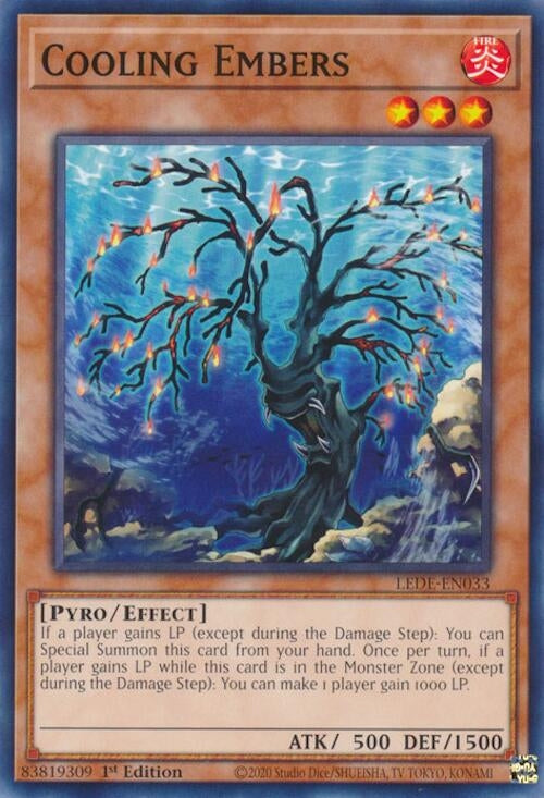 Image for Cooling Embers (LEDE-EN033) (LEDE) - YuGiOh