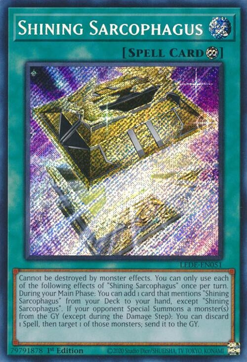 Image for Shining Sarcophagus (LEDE-EN051) (LEDE) - YuGiOh