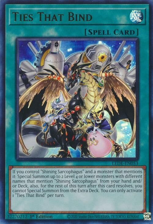 Image for Ties That Bind (LEDE-EN053) (LEDE) - YuGiOh