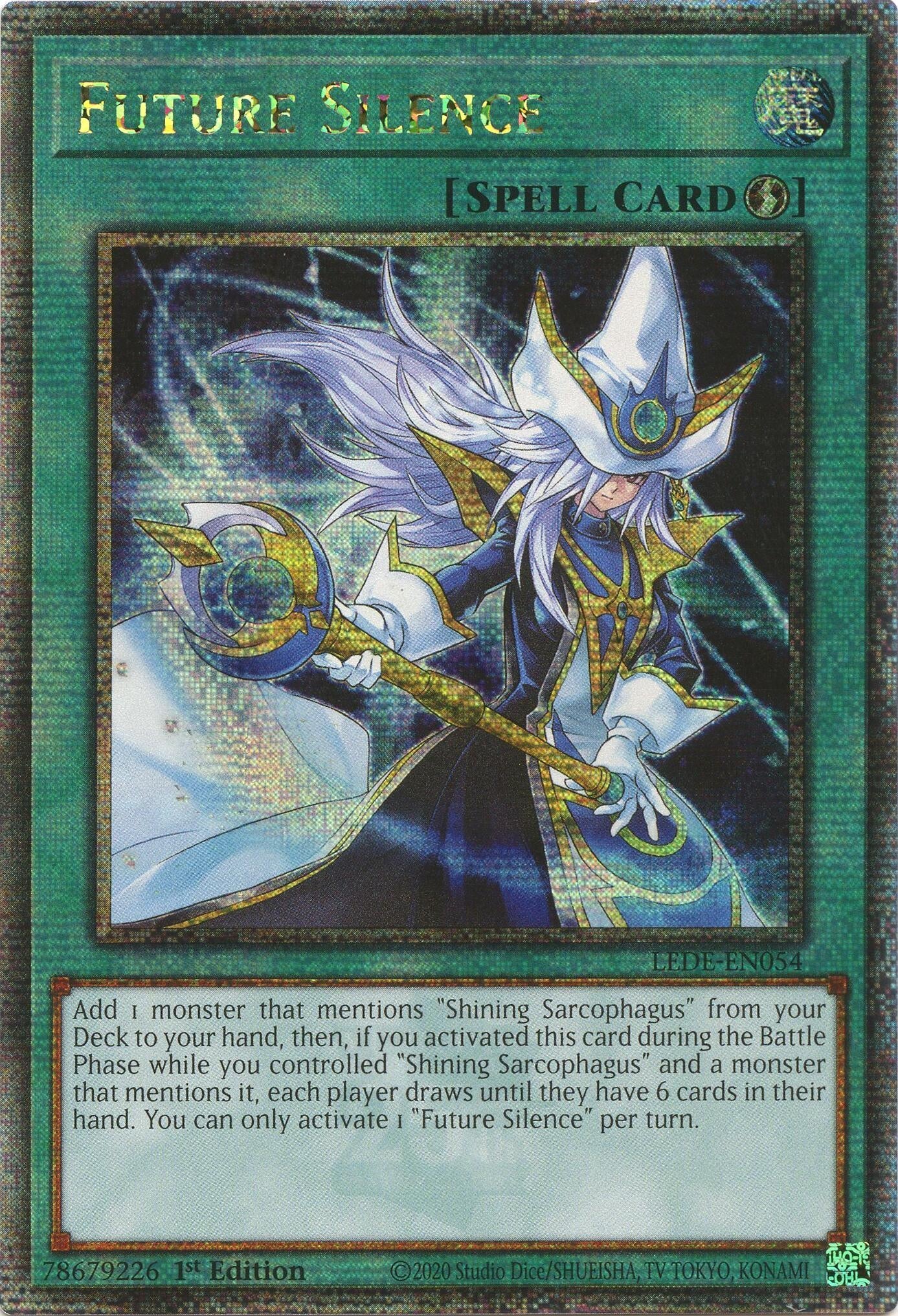Image for Future Silence (Quarter Century Secret Rare) (LEDE-EN054) (LEDE) - YuGiOh
