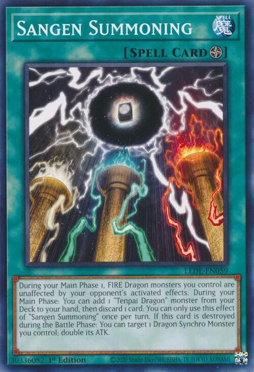 Image for Sangen Summoning (LEDE-EN059) (LEDE) - YuGiOh