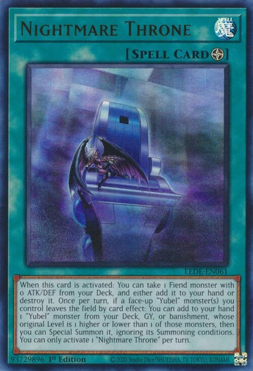 Image for Nightmare Throne (LEDE-EN061) (LEDE) - YuGiOh
