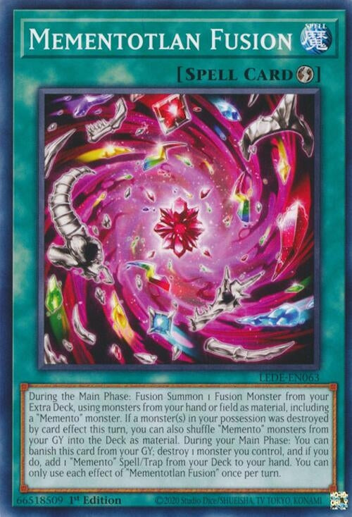 Image for Mementotlan Fusion (LEDE-EN063) (LEDE) - YuGiOh