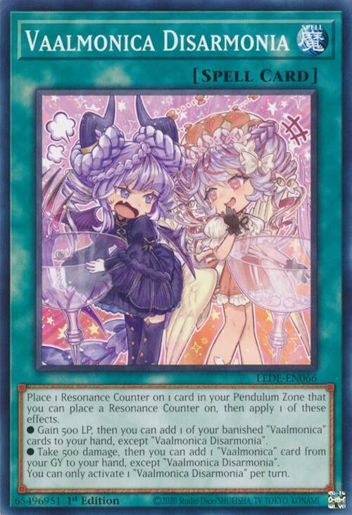 Image for Vaalmonica Disarmonia (LEDE-EN066) (LEDE) - YuGiOh