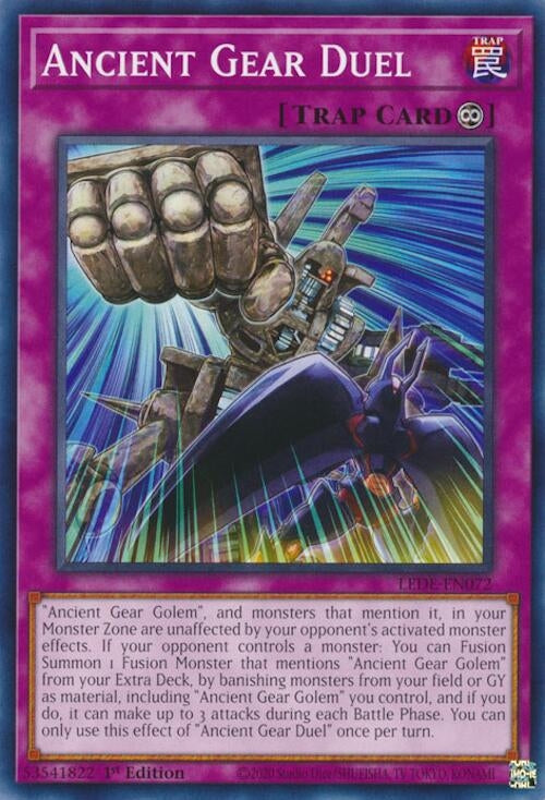 Image for Ancient Gear Duel (LEDE-EN072) (LEDE) - YuGiOh