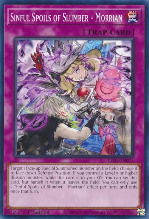 Image for Sinful Spoils of Slumber - Morrian (LEDE-EN075) (LEDE) - YuGiOh