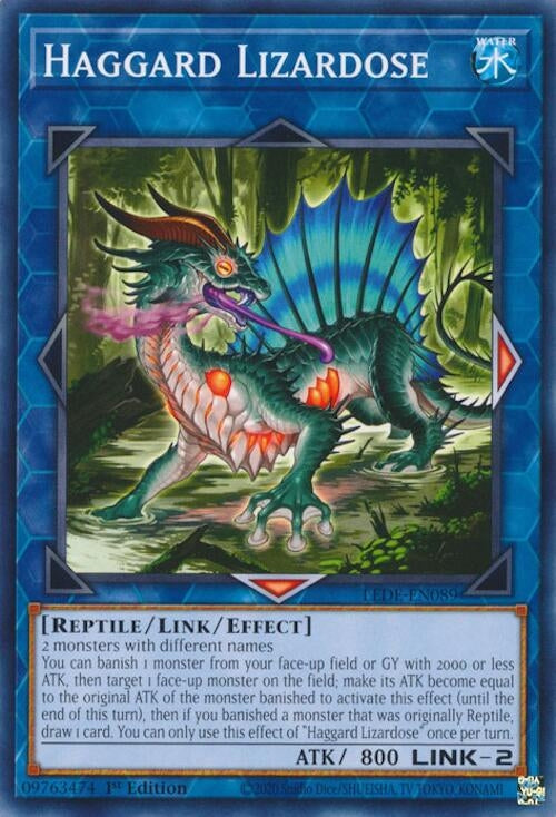 Image for Haggard Lizardose (LEDE-EN089) (LEDE) - YuGiOh