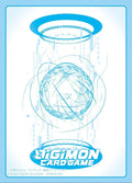Image for Digimon Card Game Official Sleeves - Digimon Blue Card Sleeves 2024 (60-Pack) - Card Sleeves