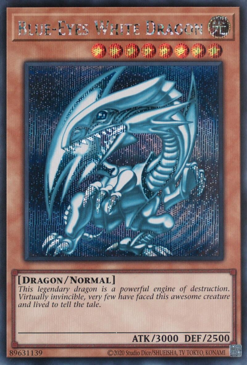 Blue-Eyes White Dragon (Secret Rare) (KC01)