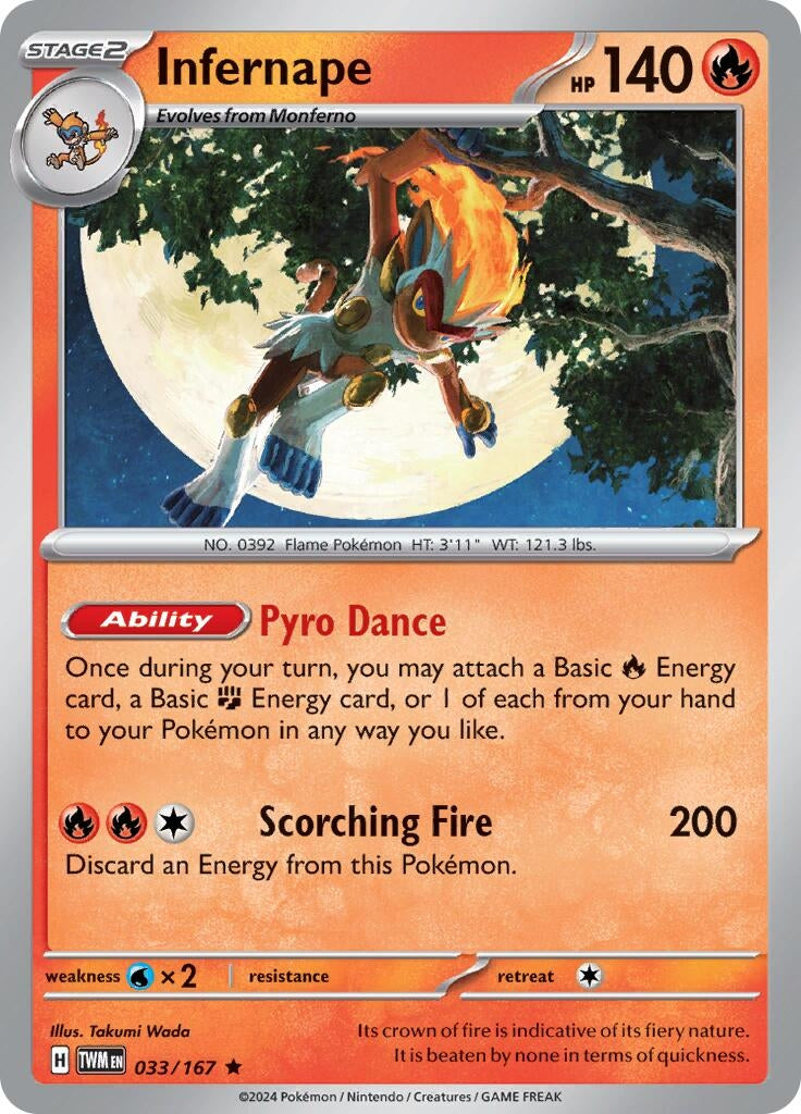 Image for Infernape (033/167) (TWM) - Pokemon