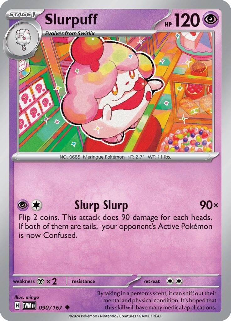 Image for Slurpuff (090/167) (TWM) - Pokemon