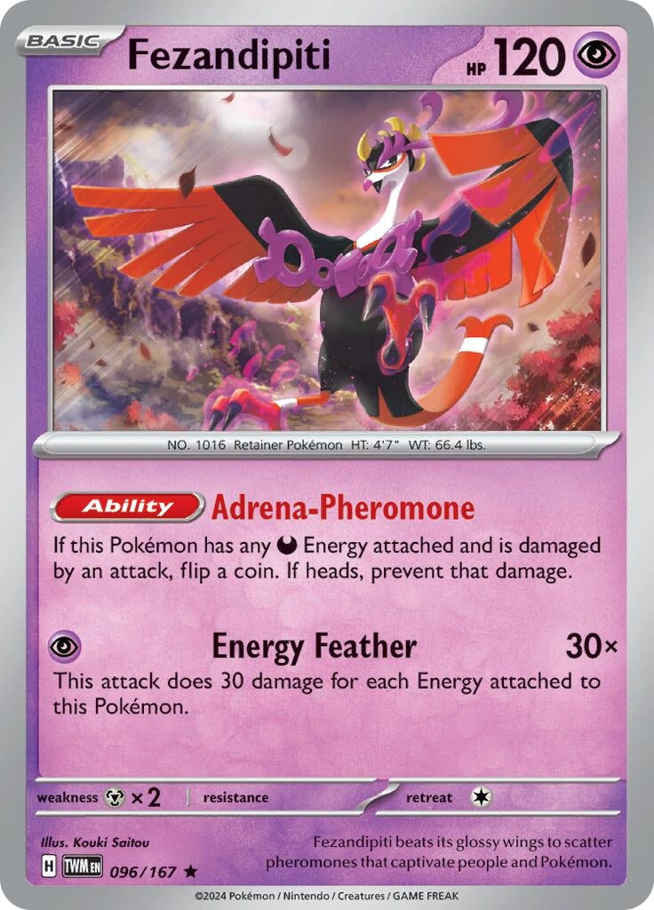Image for Fezandipiti (096/167) (TWM) - Pokemon