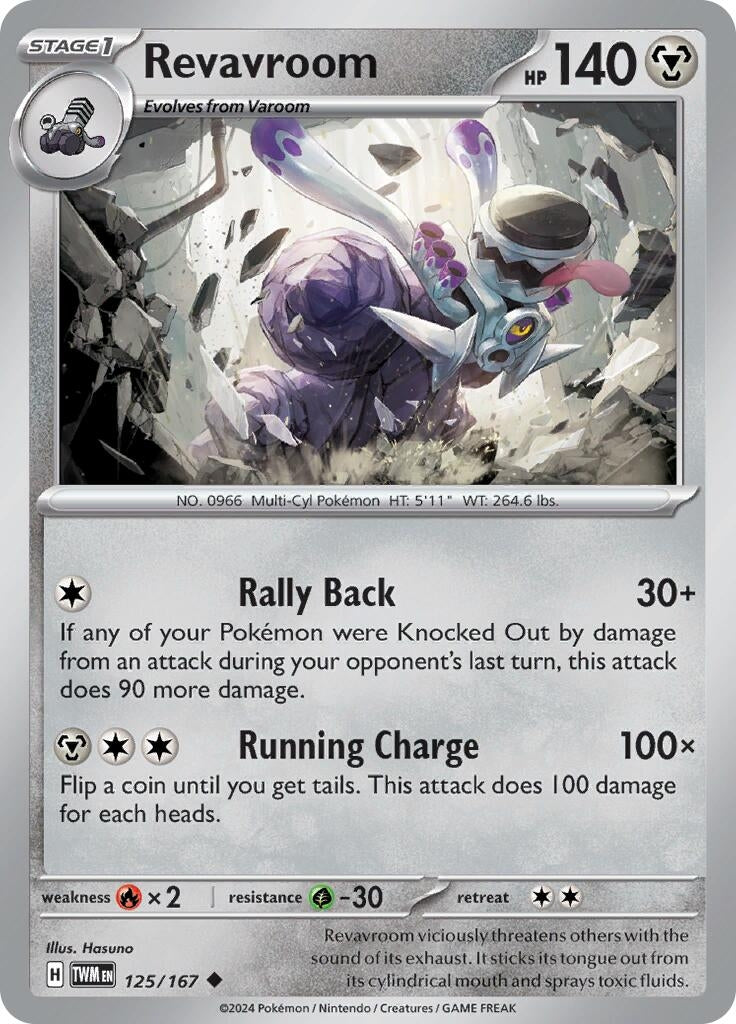 Image for Revavroom (125/167) (TWM) - Pokemon