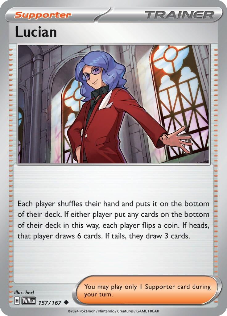 Image for Lucian (157/167) (TWM) - Pokemon