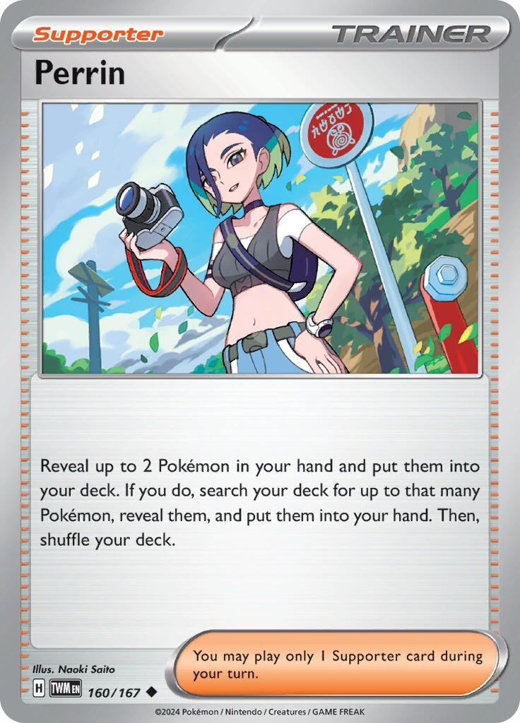 Image for Perrin (160/167) (TWM) - Pokemon