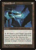 Image for Cursed Scroll (281) (Tempest) - Magic: The Gathering