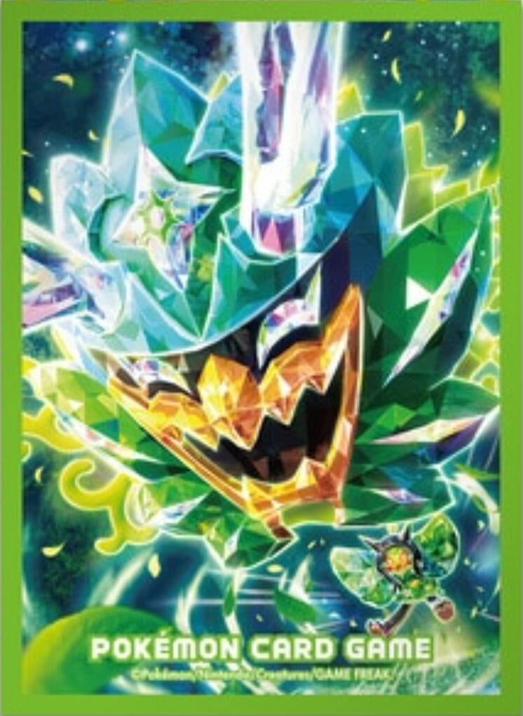 Image for Pokemon TCG: Pokemon Center Japan Exclusive Card Sleeves - Terastal Ogerpon (64-Pack) - Card Sleeves