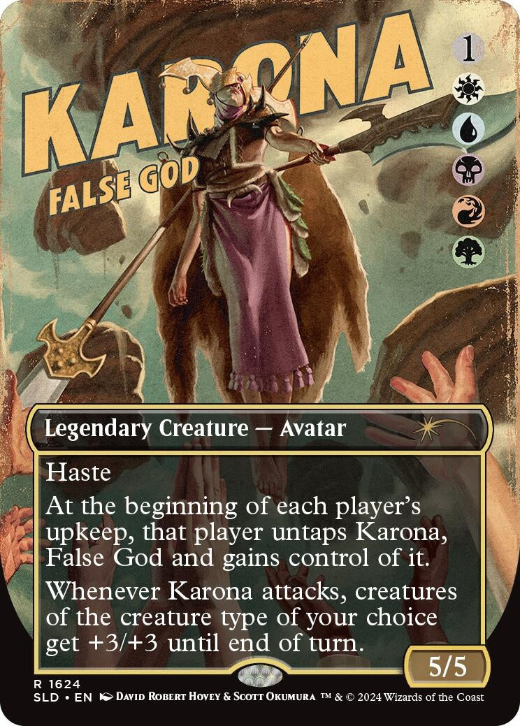 Image for Karona, False God (1624) (Secret Lair Drop Series) - Magic: The Gathering