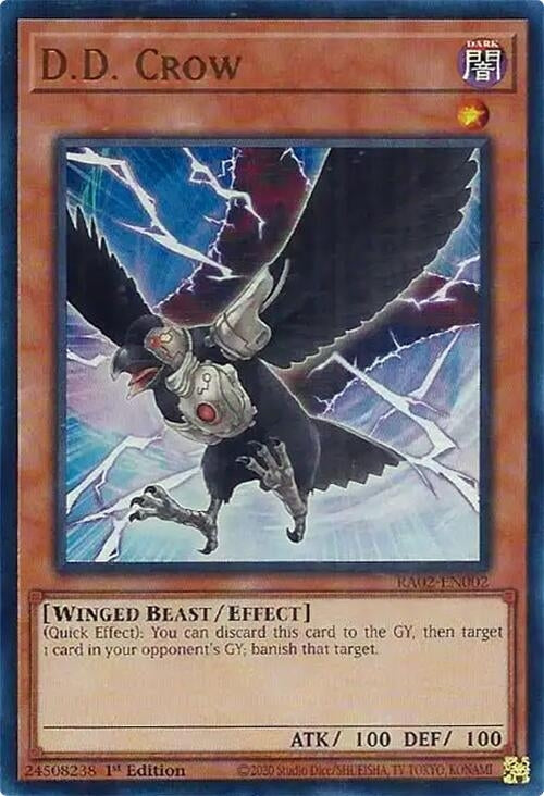Image for D.D. Crow (UR) (RA02-EN002) (RA02) - YuGiOh